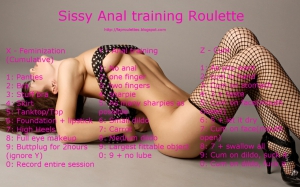 Sissy Anal Training Roulette