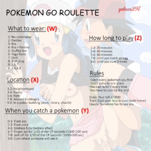 Pokemon Go Public Fap Roulette