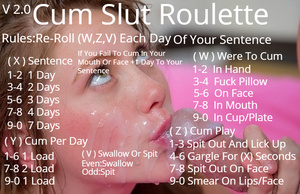 Cum Slut Roulette 2.0 (Easy)