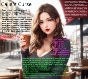 Calia's Curse