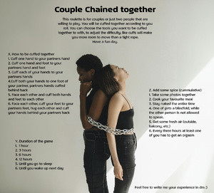 Couple chained together