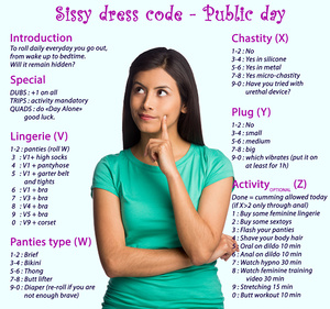 Sissy dress code - working day