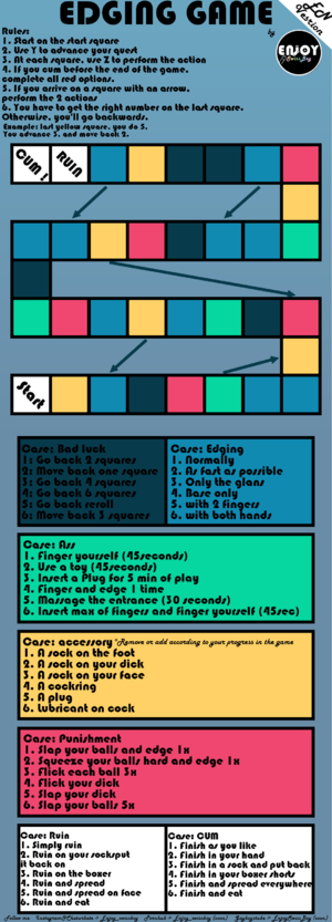 Edging Game - Board games