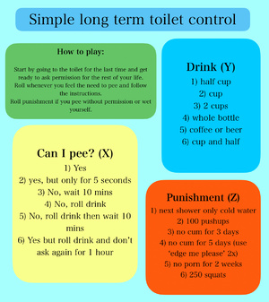 Simple long term toilet control