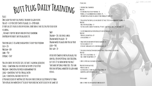 Butt Plug Daily Training