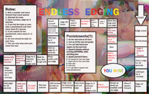 Endless Edging boardgame