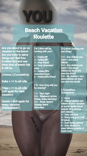 Beach Vacation Roulette