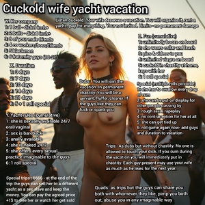 Cuckold wife yacht vacation 