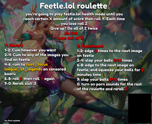 Feetle roulette