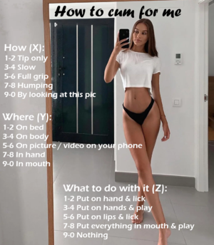 How to cum for me (easy)