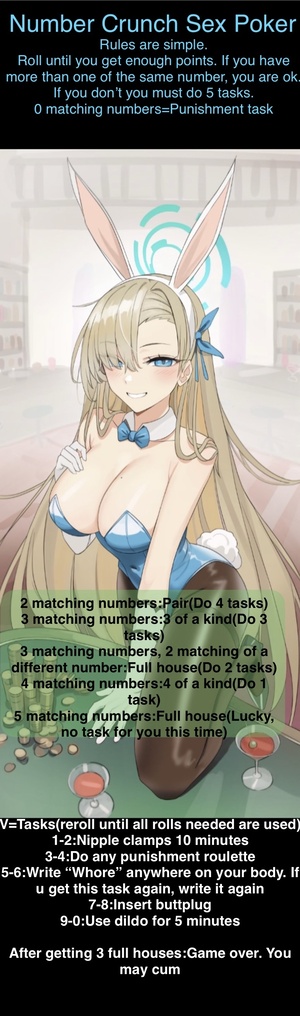 Number Crunch Sex Poker