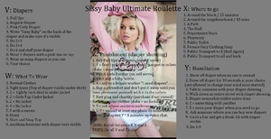 Sissy Baby Public Humiliation Roulette
