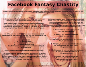 facebbok fantasy chastity