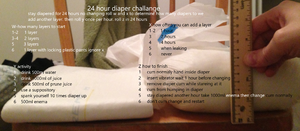 24 hour diaper challenge