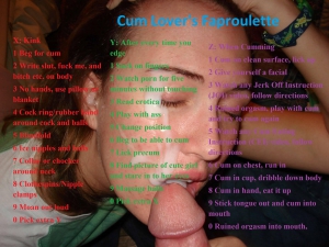 Cum Lover's cum lovers Faproulette