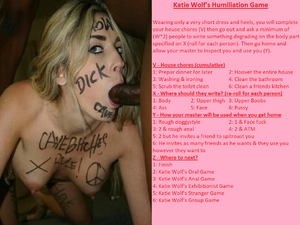 Katie Wolf's Humiliation Game