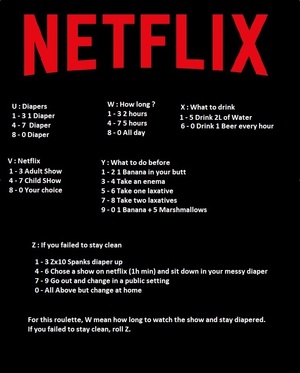 Netflix Diaper Challenge