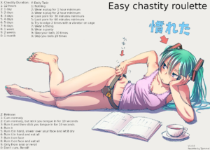 Easy chastity roulette