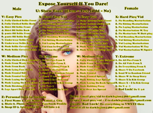 Expose yourself If You Dare!