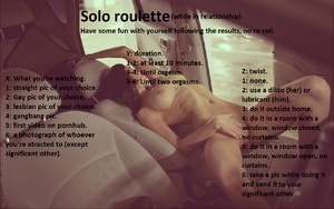 Solo roulette (while in relationship)