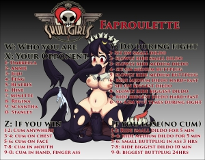 Skullgirls Faproulette