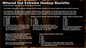 Whored Out Extreme Hookup Roulette