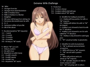 Extreme Wife Challenge