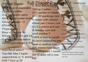 Full Diaper Roulette